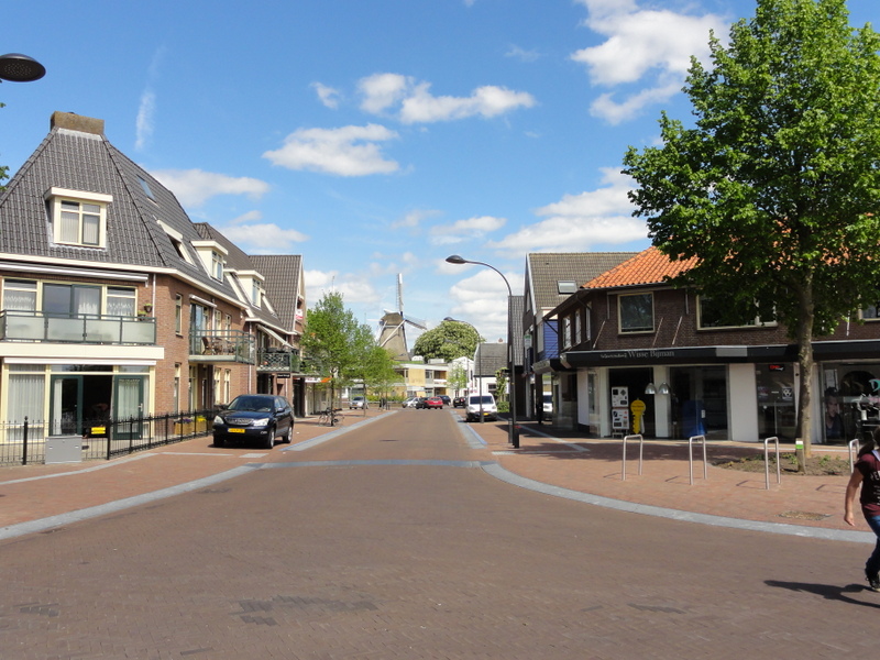 Foto van de Stationsstraat in Ermelo