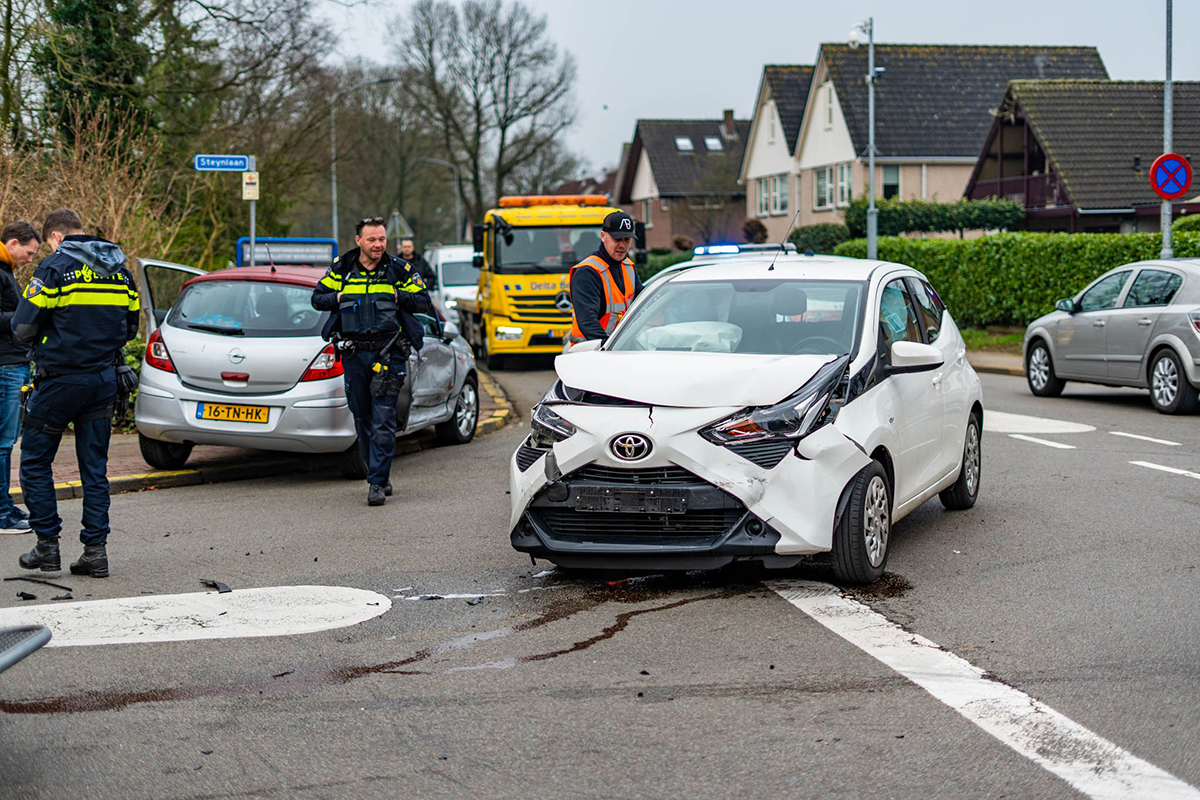 Botsing Oude Telgterweg Ermelo