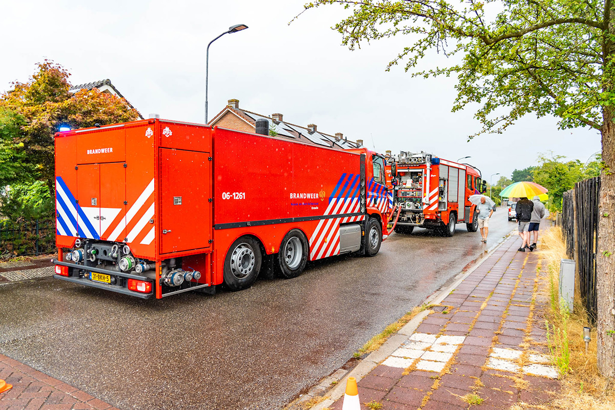 Brand in schuurtje Ermelo