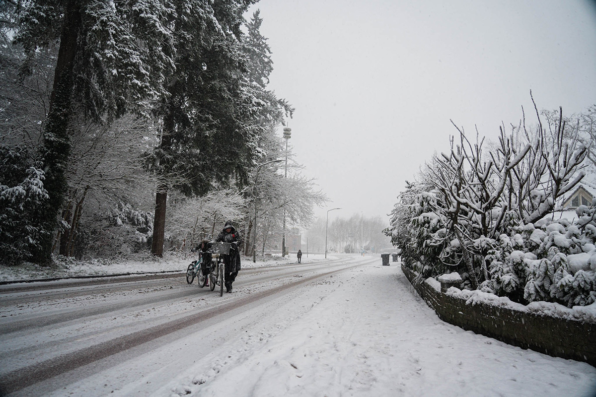 Sneeuw 7 januari 2026 Ermelo