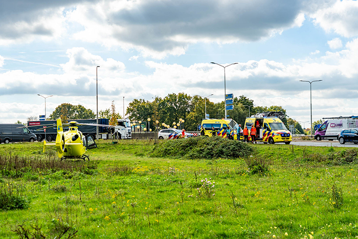 Man gewond in woning