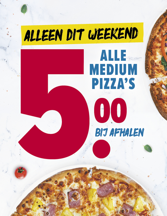 Openingsaanbieding Domino's Pizza