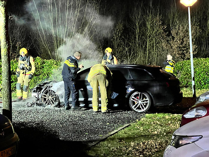 Auto in de brand