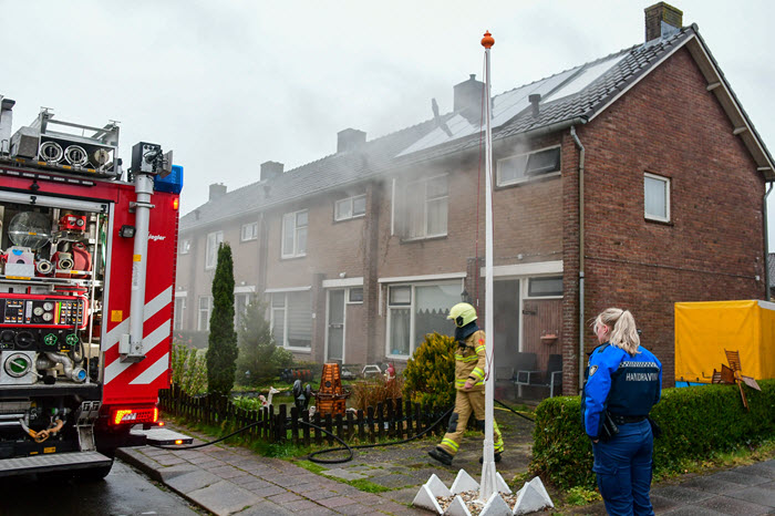 Brand woning Hoge Eng Ermelo 10 april 2021