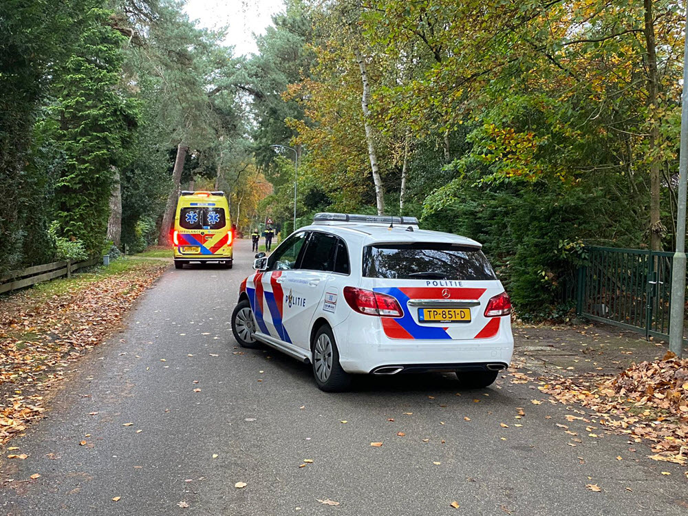 Fiets ongeval op de Oranjelaan in Ermelo