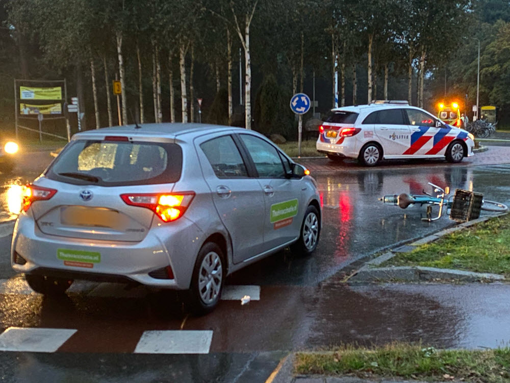Ongeval met fietser Hamburgerweg Putterweg