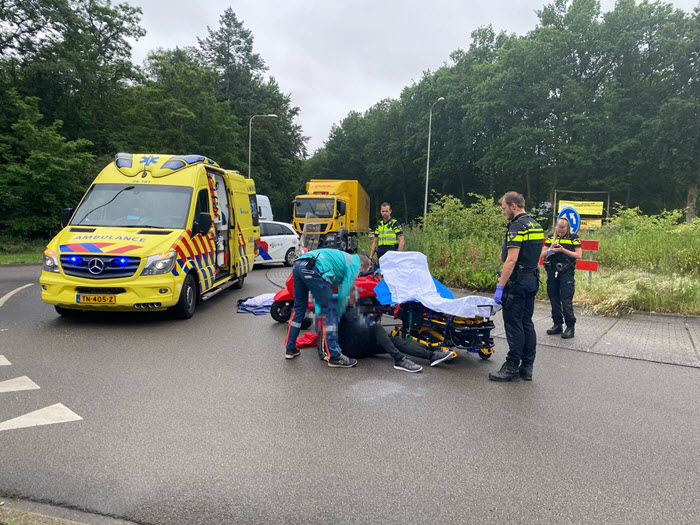 Ongeval met scooter Harderwijkerweg Ermelo