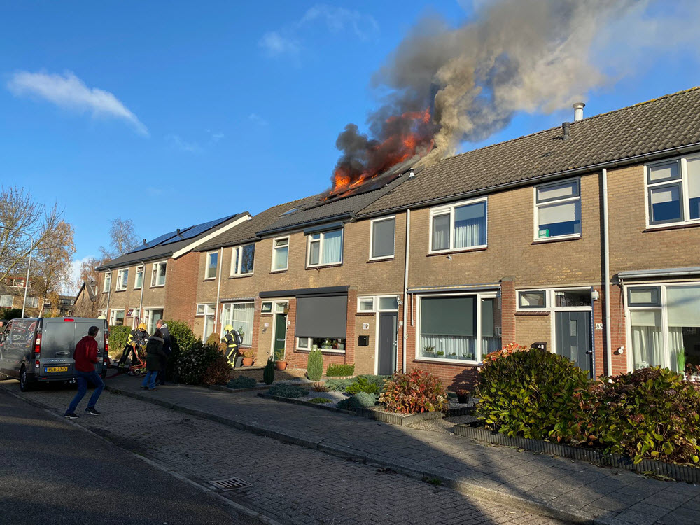 Zolderbrand Duifstraat Ermelo