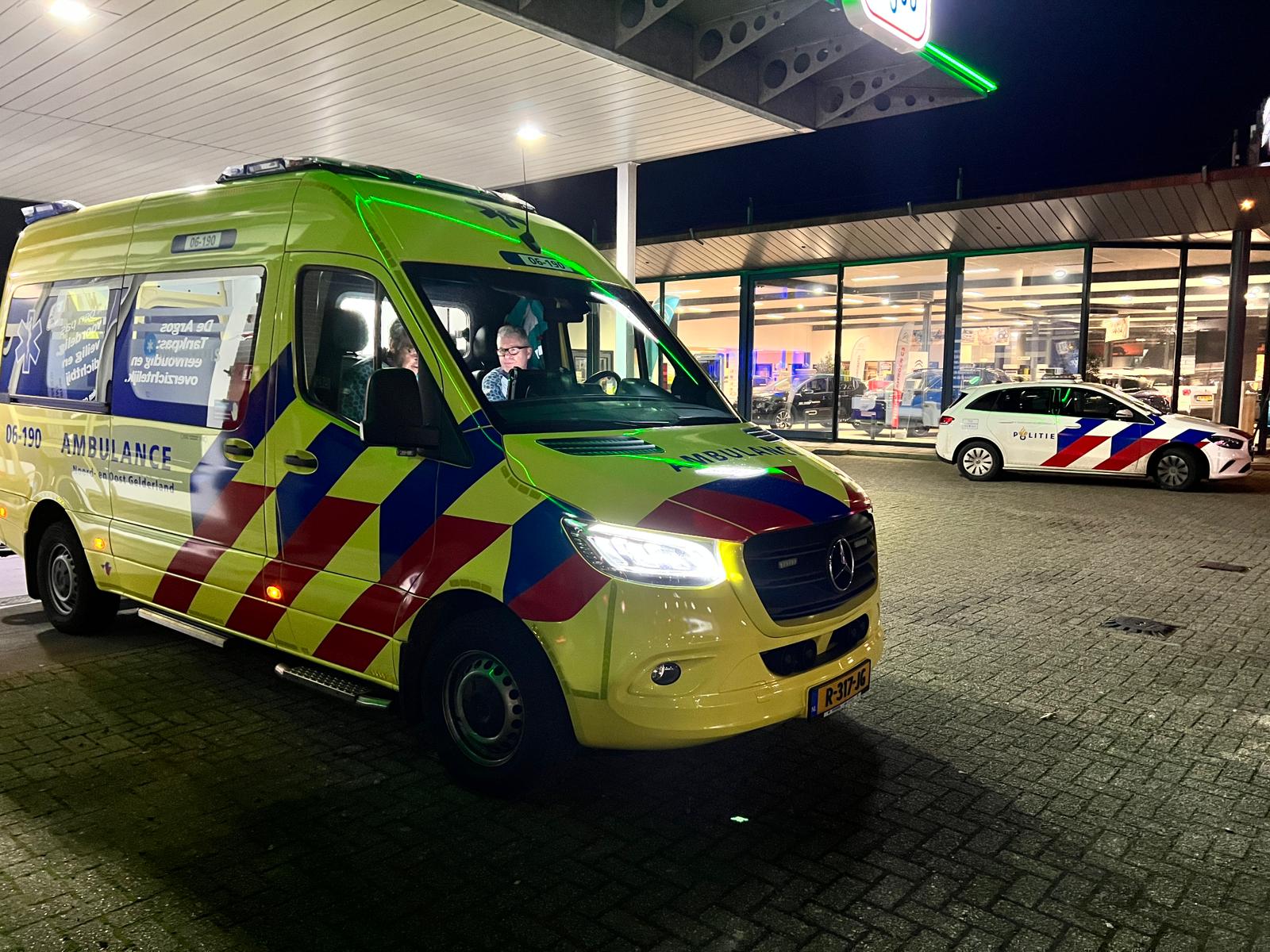 Ongeval rotonde Eendenparkweg en Harderwijkerweg Ermelo