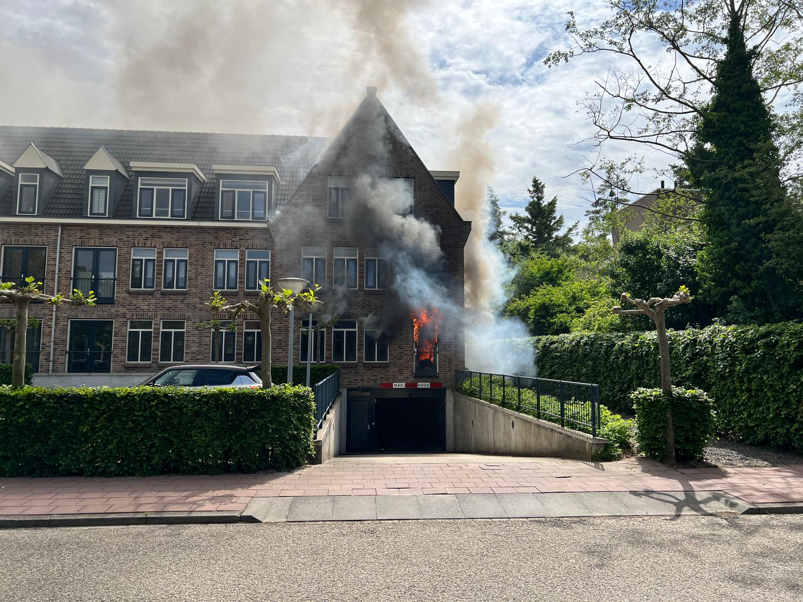 Brand appartement Smutslaan Ermelo