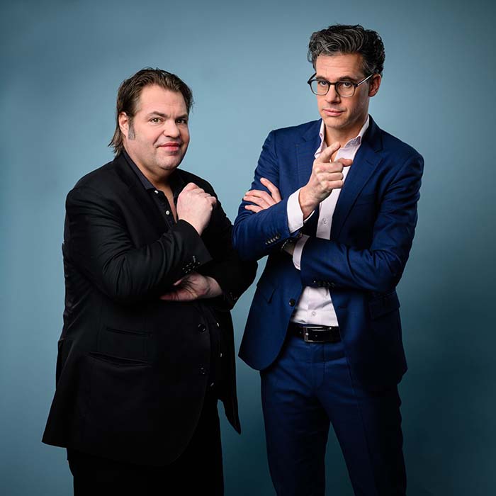 Erik Dijkstra en Frank Evenblij foto Annemieke van der Togt