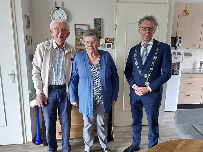 Echtpaar Dorgelo 65 jaar getrouwd Ermelo