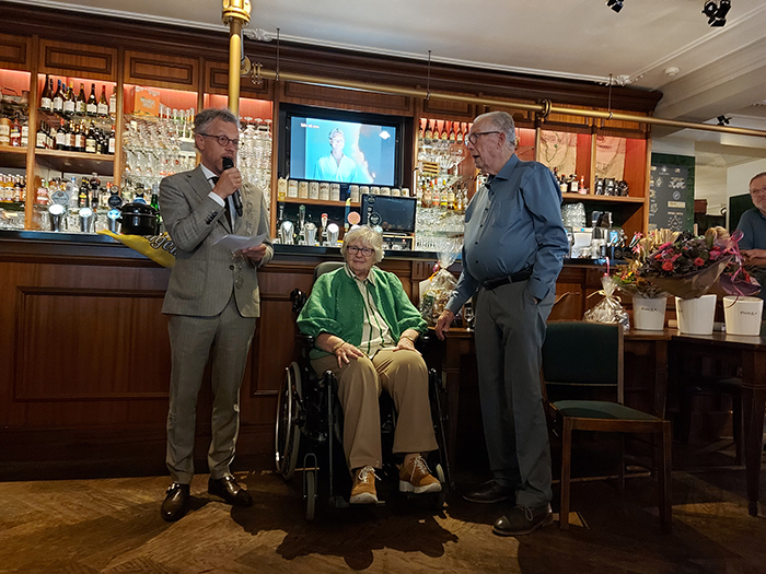 Burgemeester Hans van Daalen echtpaar Pijnenburg