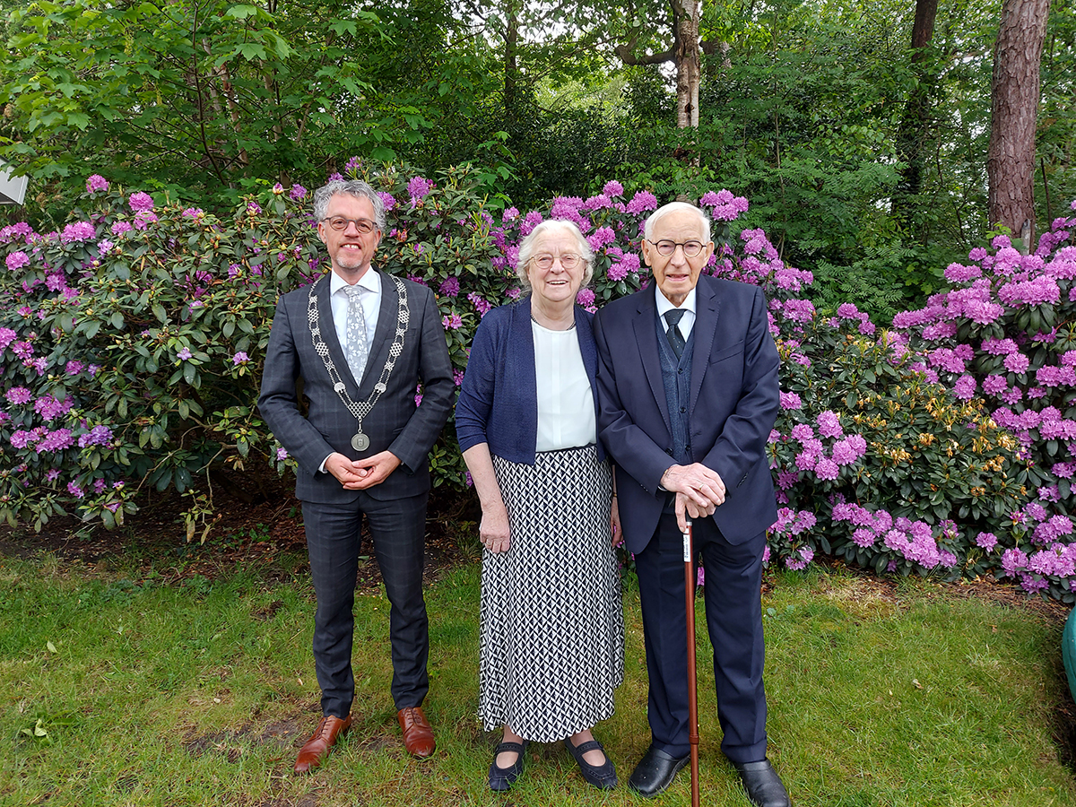 Echtpaar Pul 65 jaar getrouwd