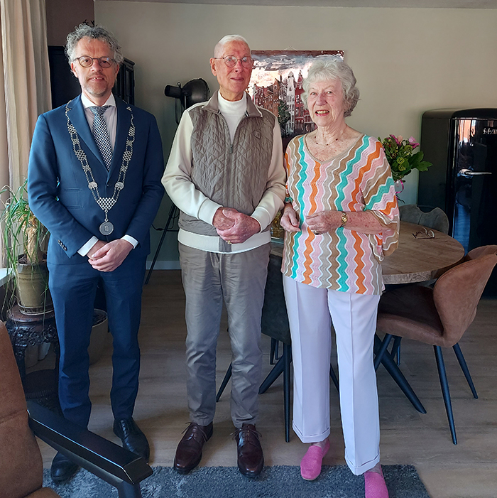 Echtpaar Rieuwers 65 jaar getrouwd