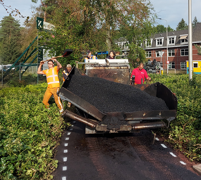 Grasfalt Horsterweg Ermelo