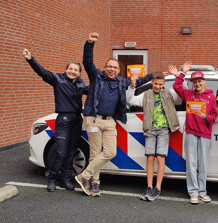 Jens en Amy gehuldigd als ‘Cyber Agents’ van Ermelo