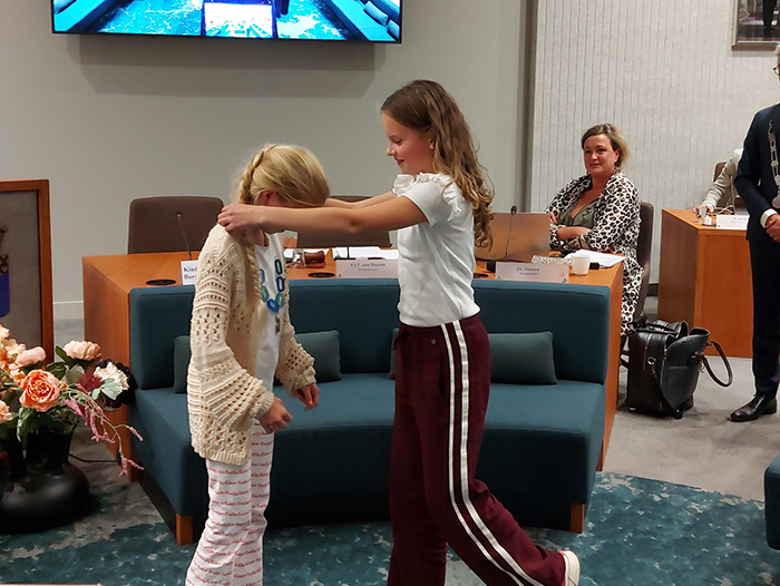 Kinderburgemeester van Ermelo Danee