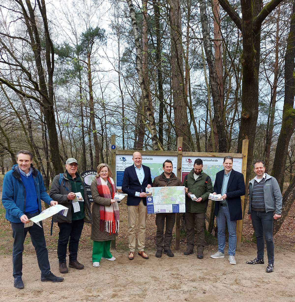 Opening nieuw wandelnetwerk Ermelo