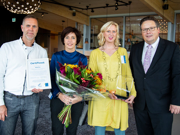 Havo b.v. uit Ermelo ontvangt European Entrepreneurial Region Award Compliment