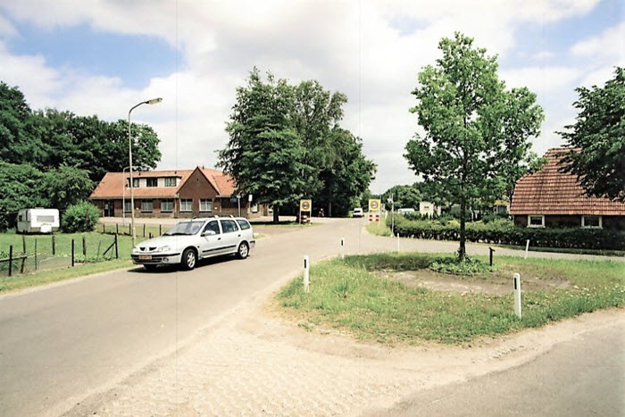 Kruispunt Telgterweg met Zeeweg en Rode Schuurderwegje Ermelo