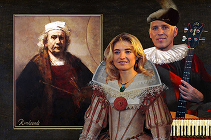 Hans Visser & Irena Filippova met ‘Rembrandt De Gouden Eeuw’