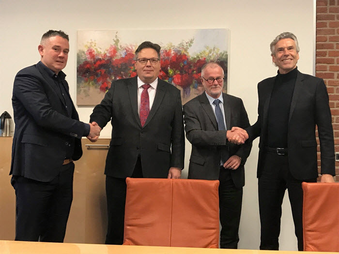 Ondertekening landgoed De Hooge Riet in Ermelo