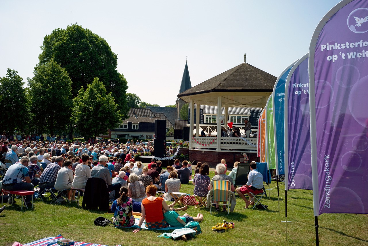 Pinksterfeest op het Weitje in Ermelo