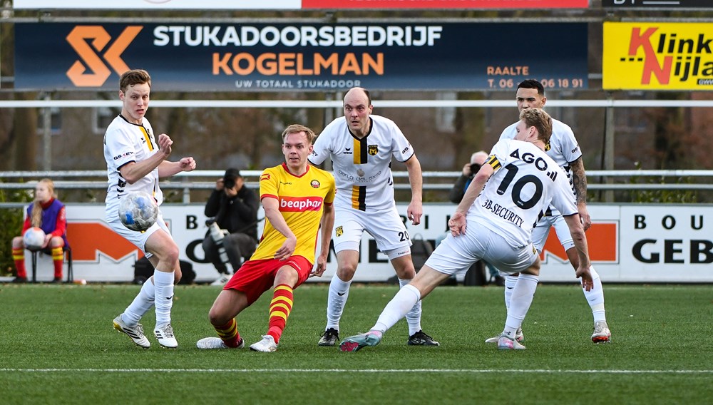 DVS 33 Ermelo tegen ROHDA 7 februari 2026