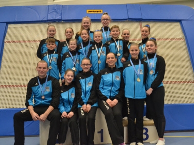 Sparta springers door naar het NK Trampoline