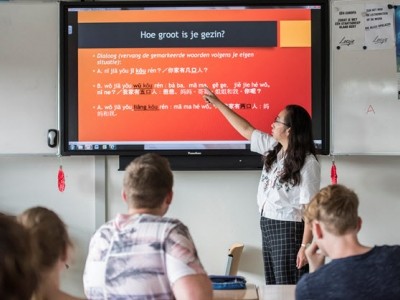 Christelijk College Groevenbeek viert het Chinees nieuwjaar