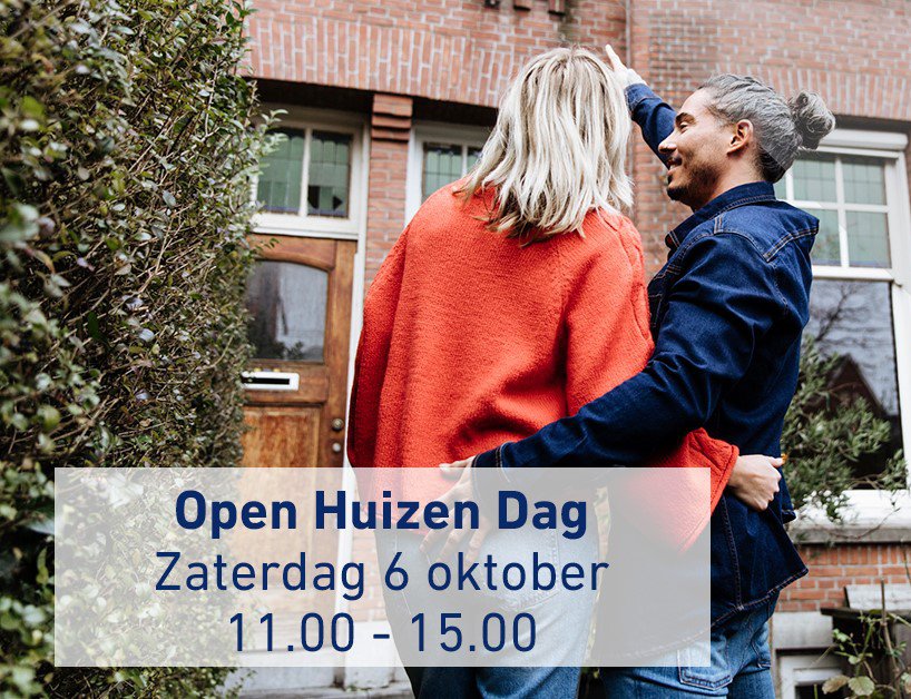 Open Huizen Dag op zaterdag 6 oktober 2018