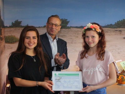 Groevenbeek Ermelo ontvangt zilveren certificaat ECO-schools