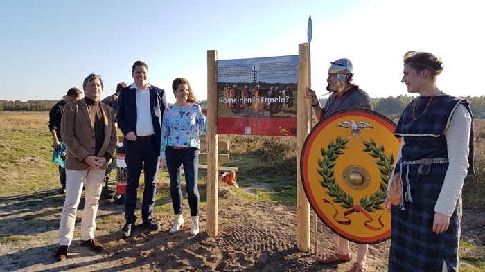 Een nieuw bord voor Romeins Marskamp