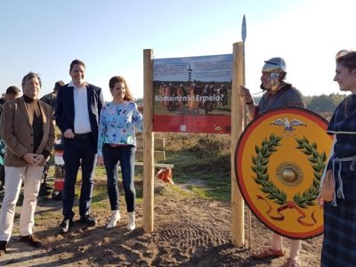 Een nieuw bord voor Romeins Marskamp