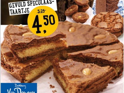 Iets lekkers voor bij de koffie of thee? Het is weer speculaastijd