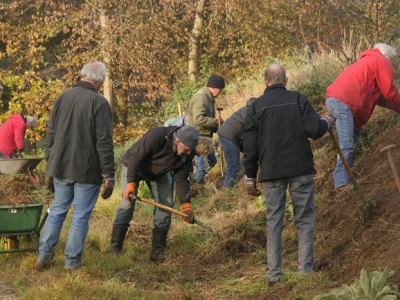 Werkochtend Natuurtuin De Zandkamp groot succes