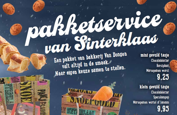 Pakketservice van Sinterklaas