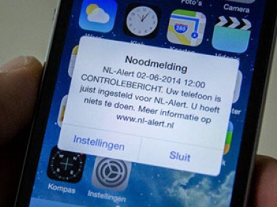 Controlebericht NL-Alert op 3 december