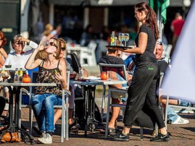 Proef met sluitingstijden terrassen in Ermelo