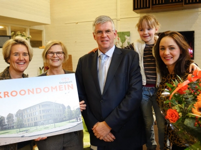 Koninklijke naam voor nieuw woonzorgcentrum in het Oranjepark