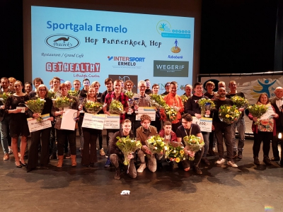 Winnaars Sportverkiezing 2018 gehuldigd op Sportgala in Ermelo