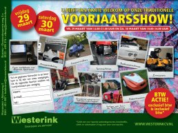 Traditionele Voorjaarsshow bij Westerink