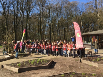 Leerlingen openen speelnatuur op Oud Groevenbeek