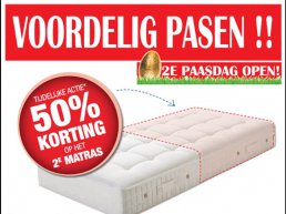 50% Korting op 2e matras