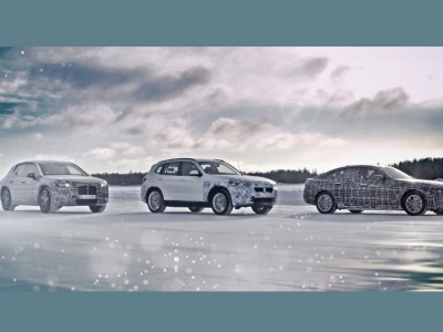 BMW iX3, i4 en iNEXT getest in extreme winterse omstandigheden