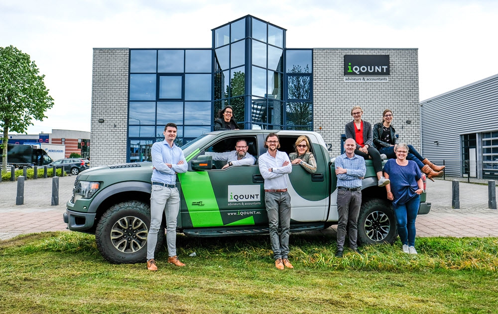 Team iQOUNT ploetert 22 september a.s. door de modder voor het KWF