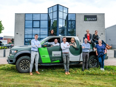 Team iQOUNT ploetert 22 september a.s. door de modder voor het KWF