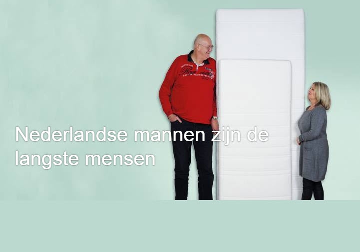 Nederlandse mannen zijn de langste mensen