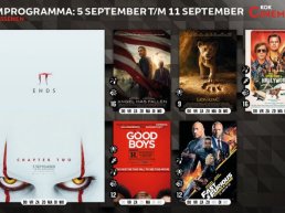 Filmprogramma 5 september t/m 11 september Kok CInemaxX Harderwijk